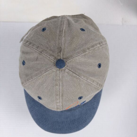 Vintage Saturn V Rocket Hat Embroidered Two Tone Strapback NASA Space USA Rare - Picture 3 of 5